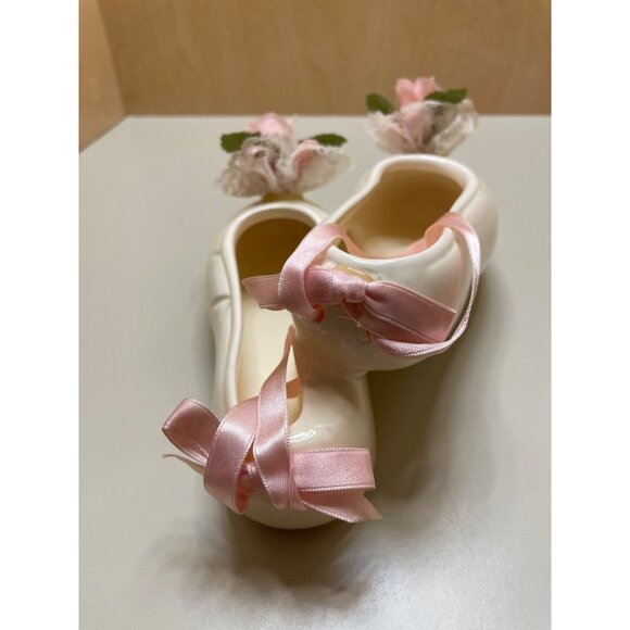 Vintage Ballet Shoe Planter and Decor - Picture 3 of 10